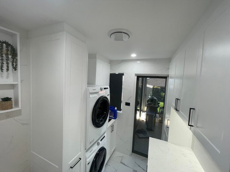 Laundry cabinet design Sydney