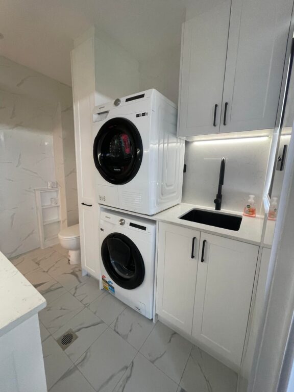 Laundry cabinet design Sydney